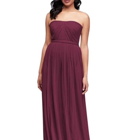 NWOT David's Bridal Long Mesh Style-Your-Way - Picture 1 of 5